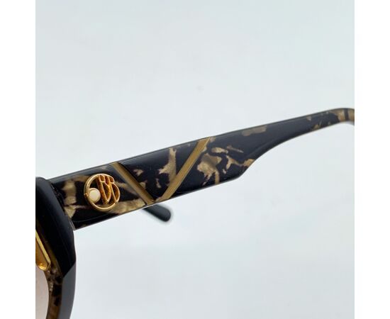 BRIGITTE BARDOT Occhiali da Sole Vintage in Acetatoa Col. Nero Lucille