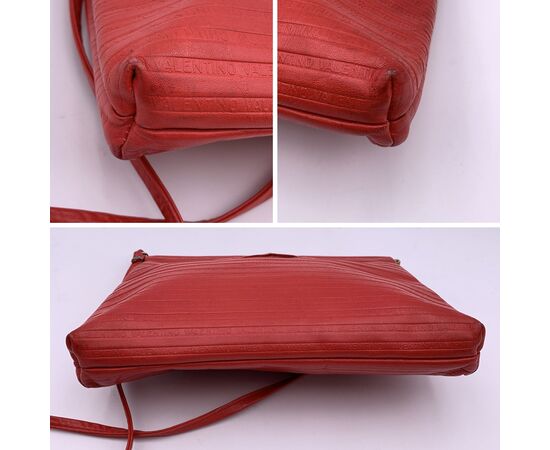 MARIO VALENTINO Borsa a Tracolla Vintage in Pelle Col. Rosso S