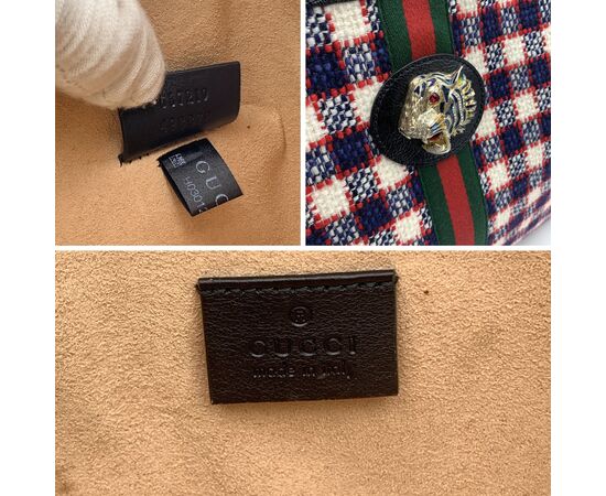 GUCCI Borsa Shopper in Lana Col. Multicolore L