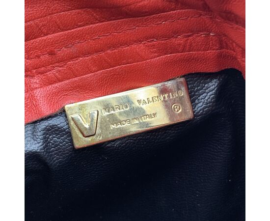 MARIO VALENTINO Borsa a Tracolla Vintage in Pelle Col. Rosso S