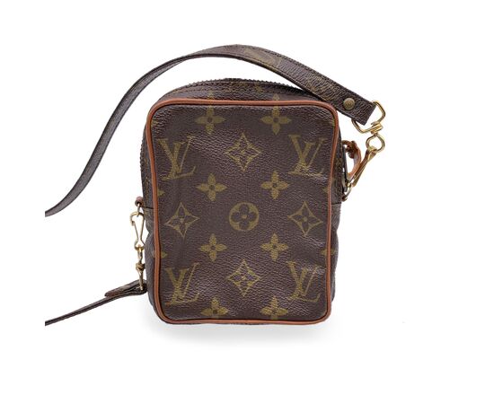 LOUIS VUITTON Borsa a Tracolla Vintage in Tela Col. Marrone Danube S