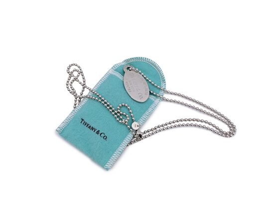 TIFFANY & CO Collana in Metallo Col. Argento Return to Tiffany