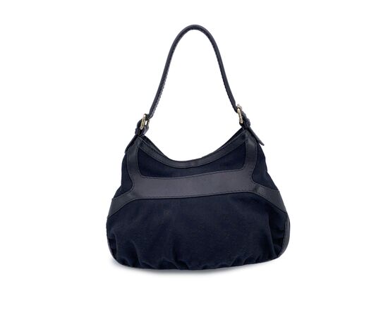 GUCCI Borsa Hobo in Tela Col. Nero M