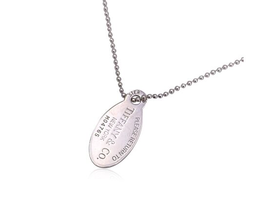 TIFFANY & CO Collana in Metallo Col. Argento Return to Tiffany