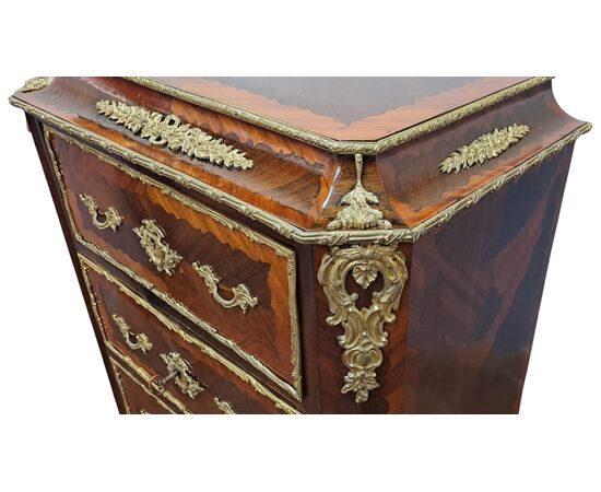 SECRETAIRE IN BOIS DE ROSE E PALISSANDRO - FRANCIA - NAPOLEONE III
