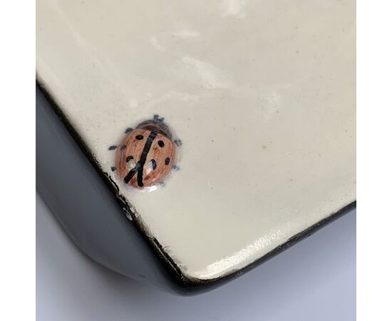 LENCI, SANDRO VACCHETTI, Madonna, ceramica decorata a mano