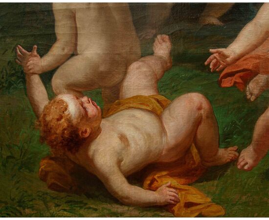 Angelo Monticelli (Milano, 1778-1837), attr., Putti danzanti