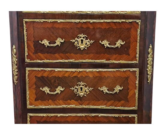 SECRETAIRE IN BOIS DE ROSE E PALISSANDRO - FRANCIA - NAPOLEONE III