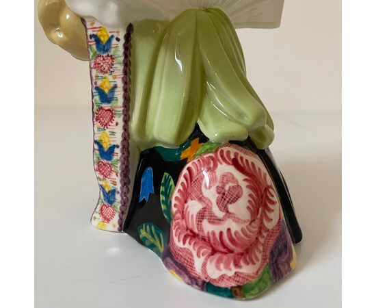 ESSEVI, Sandro Vacchetti, La campagnola bella, Scultura busto di donna ceramica