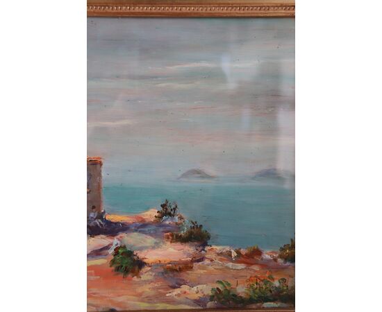 Dipinto olio su tavola, firmato, secolo XX PREZZO TRATTABILE 