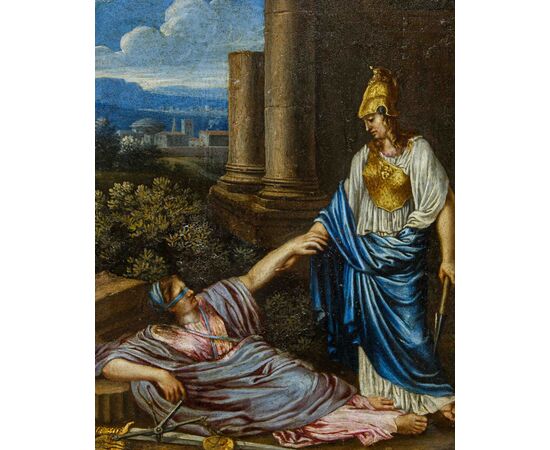 Scuola romana, prima metà del XVII secolo, Allegoria della Giustizia