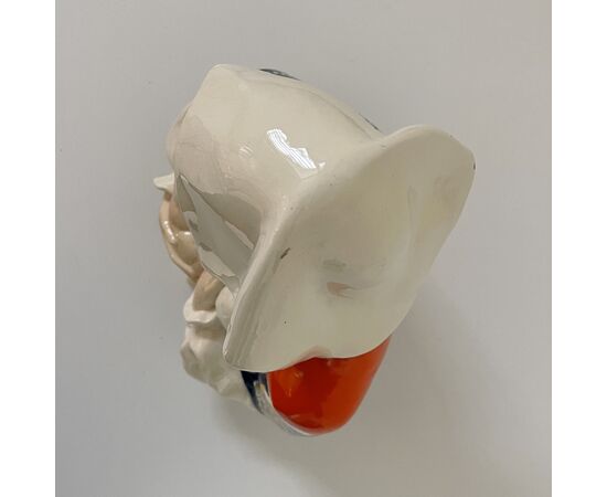 ESSEVI, Sandro Vacchetti, La maternità sarda, scultura ceramica decorata