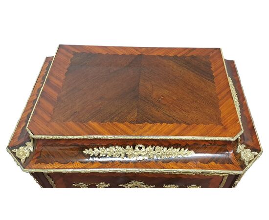 SECRETAIRE IN BOIS DE ROSE E PALISSANDRO - FRANCIA - NAPOLEONE III