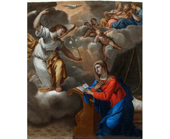Bottega dei Carracci, XVII Secolo,  Annunciazione