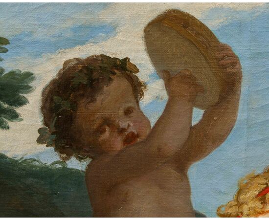 Angelo Monticelli (Milano, 1778-1837), attr., Putti danzanti