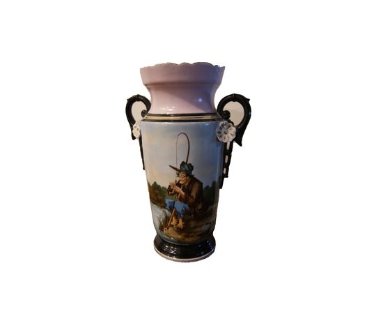 Coppia di vasi francesi stile Liberty 
