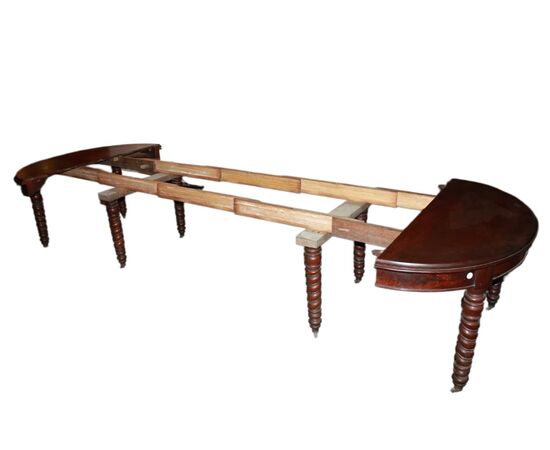 Grande tavolo francese stile Luigi Filippo del 1800