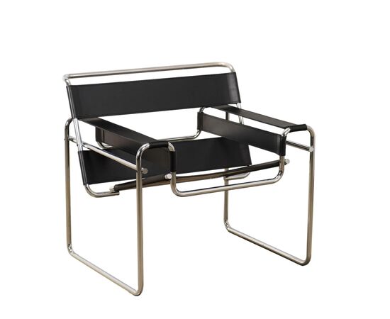 Poltrona 'Wassily' Marcel Breuer per Gavina