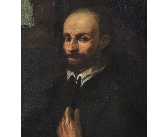 Anonimo del XVII secolo,  "Ritratto di gentiluomo"