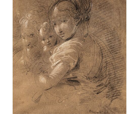 Giuseppe Bernardino Bison (Palmanova 1762 - Milano 1844) - Sacra Famiglia.