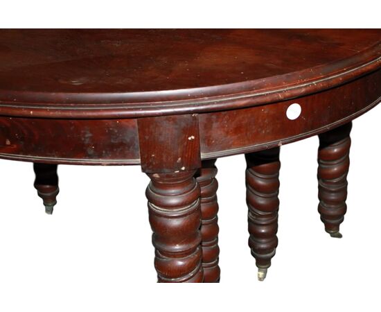 Grande tavolo francese stile Luigi Filippo del 1800