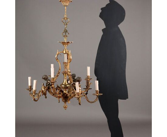 Coppia di Lampadari Italia, inizio XX Secolo
