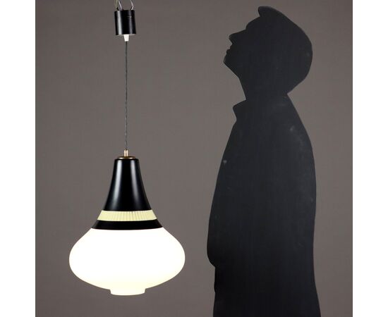 Lampadario Stilnovo Anni 60