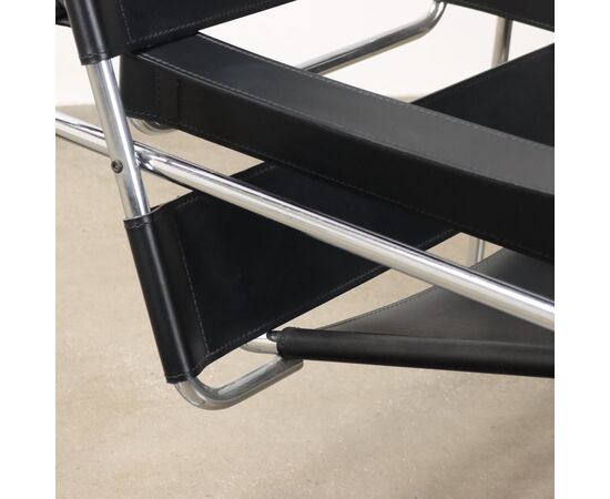 Poltrona 'Wassily' Marcel Breuer per Gavina