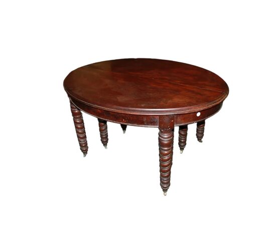 Grande tavolo francese stile Luigi Filippo del 1800