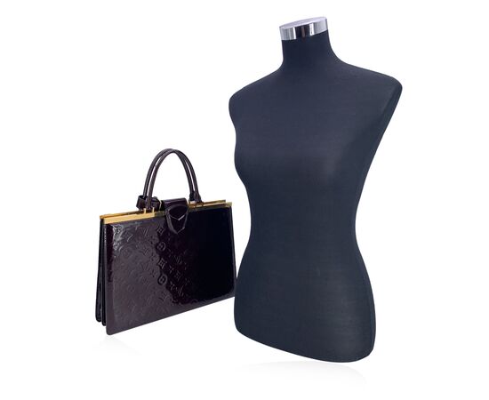 LOUIS VUITTON Borsa a Mano in Pelle Lucida Col. Viola Deesee M