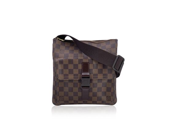 LOUIS VUITTON Borsa a Tracolla in Tela Col. Marrone S