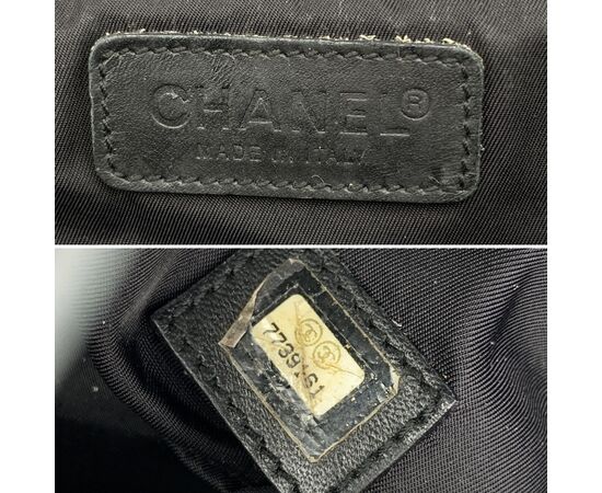 CHANEL Borsa a Mano in Tela Col. Nero S