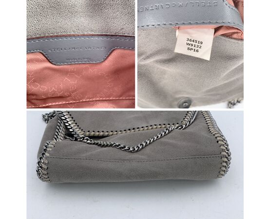 STELLA MCCARTNEY Borsa a Tracolla in Tela Col. Grigio Falabella S