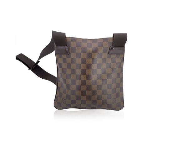 LOUIS VUITTON Borsa a Tracolla in Tela Col. Marrone S