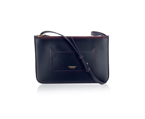 BURBERRY Borsa a Tracolla in Pelle Col. Nero S