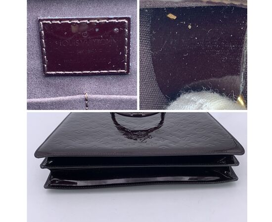 LOUIS VUITTON Borsa a Mano in Pelle Lucida Col. Viola Deesee M