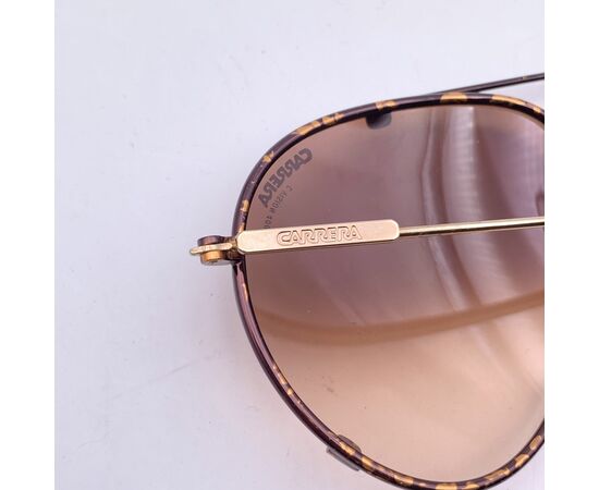 Occhiali da Sole Vintage in Metallo Col. Marrone