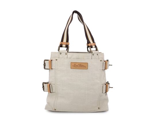 LOUIS VUITTON Borsa Shopper in Tela Col. Beige M