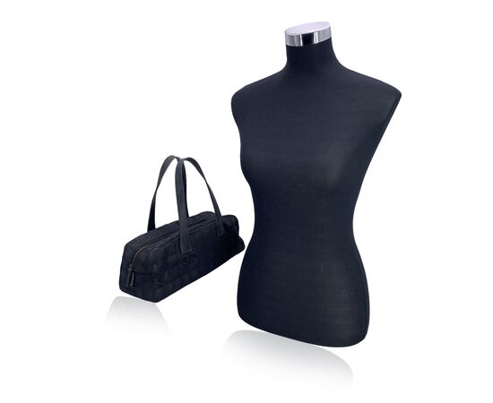 CHANEL Borsa a Mano in Tela Col. Nero S