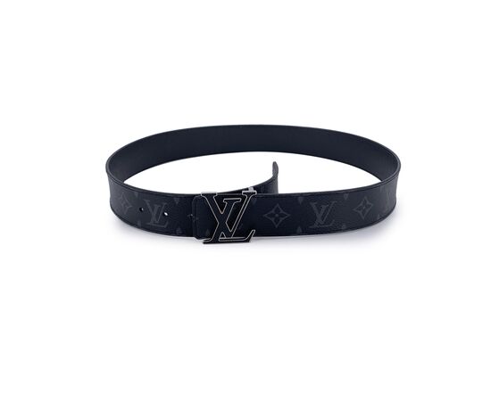 LOUIS VUITTON Cintura in Tela Col. Nero Initiales