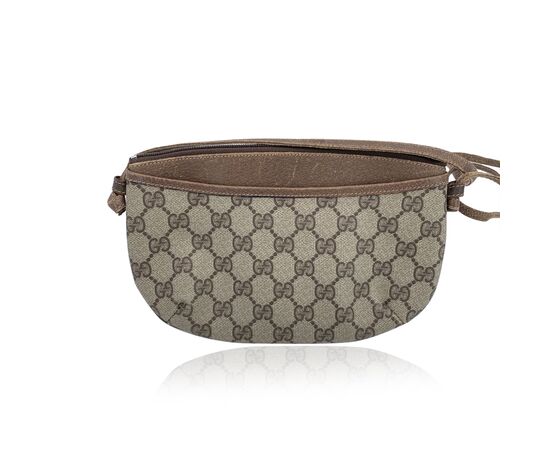 GUCCI Borsa a Tracolla Vintage in Tela Col. Nero Ophidia Zip S