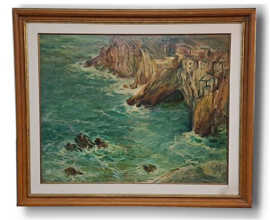 "GROTTA A TELLARO" - GIUSEPPE CASELLI - (1893 - 1976)