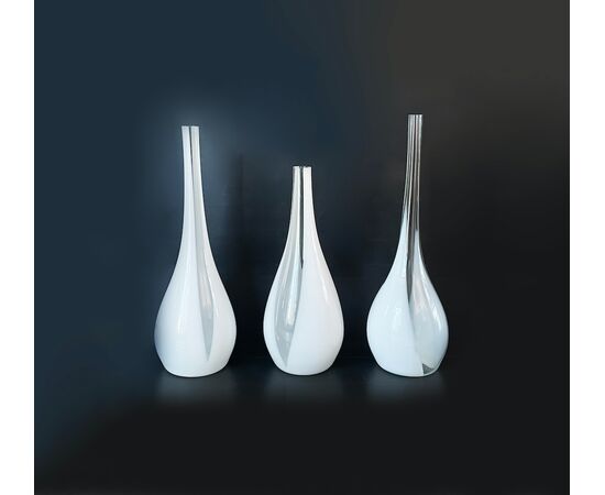 Vaso "a pera allungata" - vetro di Murano