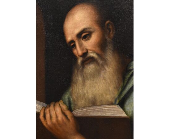 San Girolamo, Alessandro Bonvicino, detto il Moretto (Brescia, 1498 circa – 1554) Bottega di