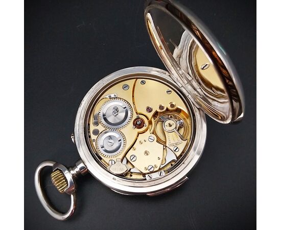 Orologio da tasca  ripetizione ore e quarti, Le Roy, Locle, 1900 circa.