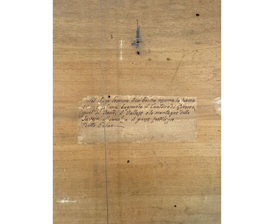 Anonimo del  XVIII secolo a) b) "Vedute del Lago di Lemàno (Lago di Ginevra)"