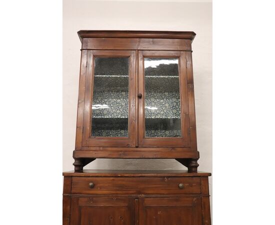 Antica credenza rustica in abete secolo XIX PREZZO TRATTABILE