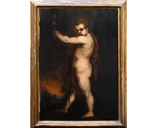 Scuola di Andrea del Sarto (Firenze, 1486 – Firenze, 1530),  San Giovannino