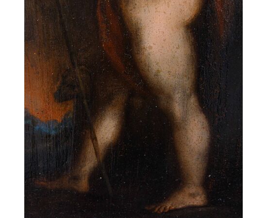 Scuola di Andrea del Sarto (Firenze, 1486 – Firenze, 1530),  San Giovannino