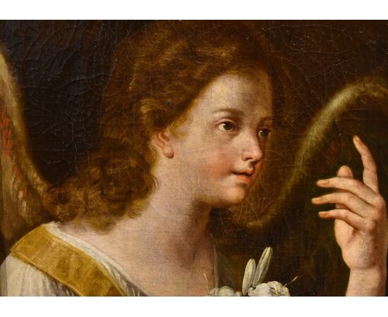 L’Angelo Annunciante, Carlo Maratta (Camerano, 1625 – Roma, 1713) Bottega